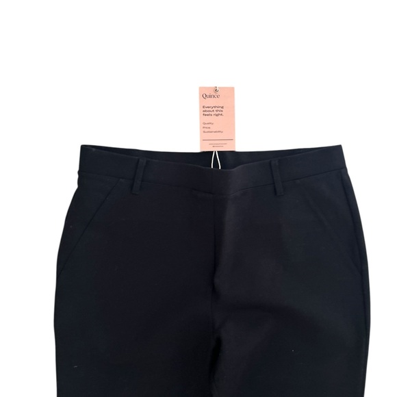 Quince Black Straight Leg Pants - Picture 3 of 7